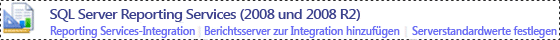 allgemeine Reporting Services-Anwendungseinstellungen
