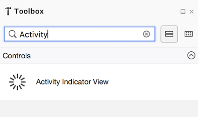 Ein Aktivitätsindikator Ein Aktivitätsindikator