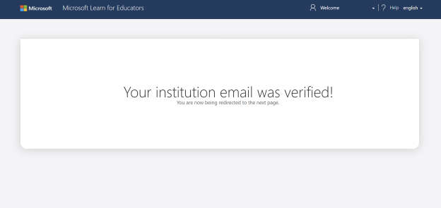 E-Mail ist verifiziert