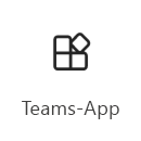 Abbildung des Symbols „Teams-App“.