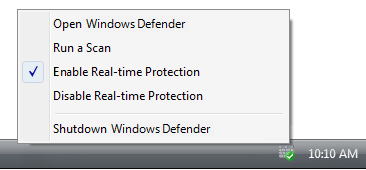 Screenshot mit einem Infobereich und Befehlen.