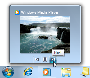 Screenshot der Miniaturansicht von Media Player mit Befehl 