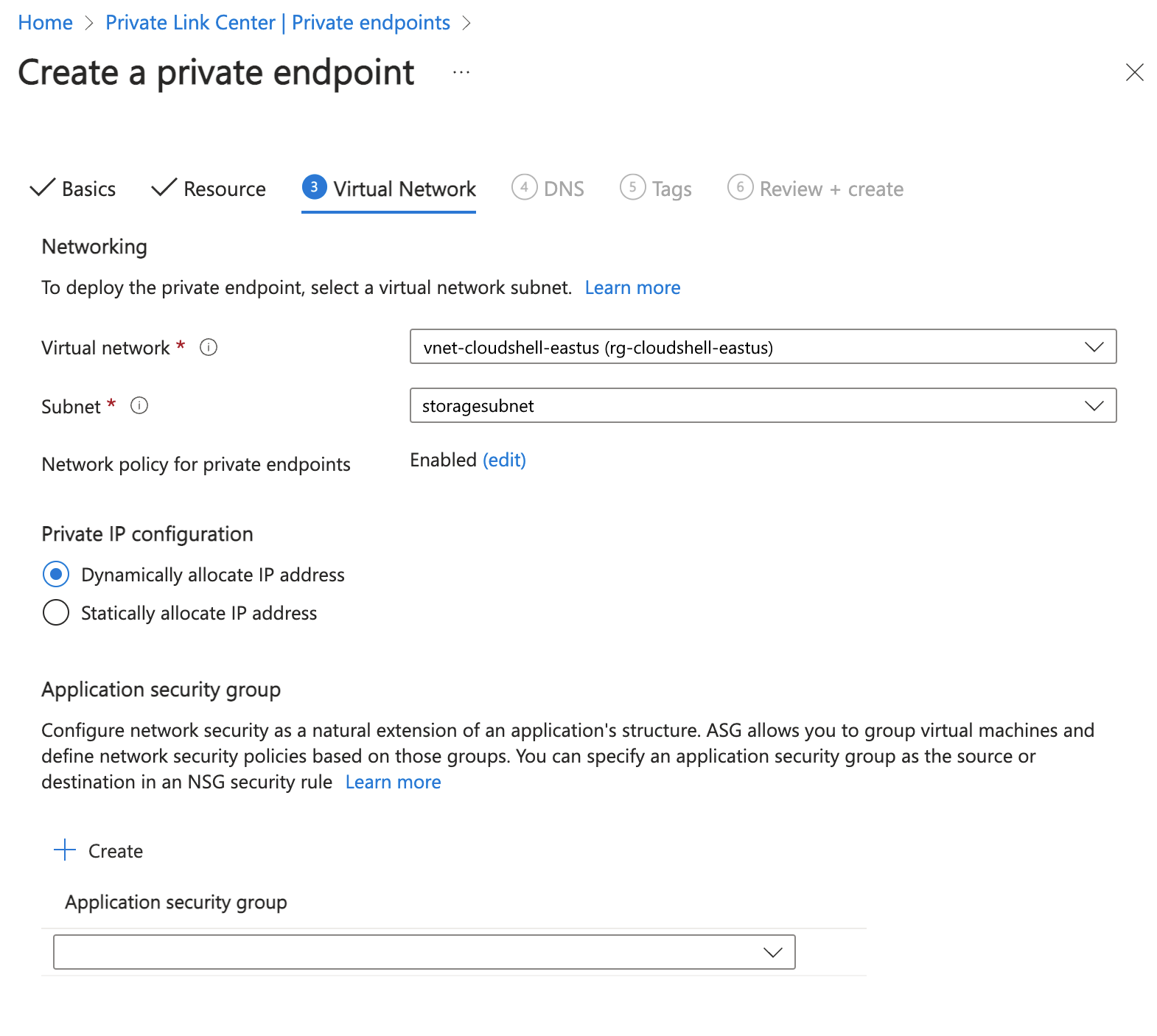 Screenshot: Auswahl der dynamischen IP-Adresszuweisung