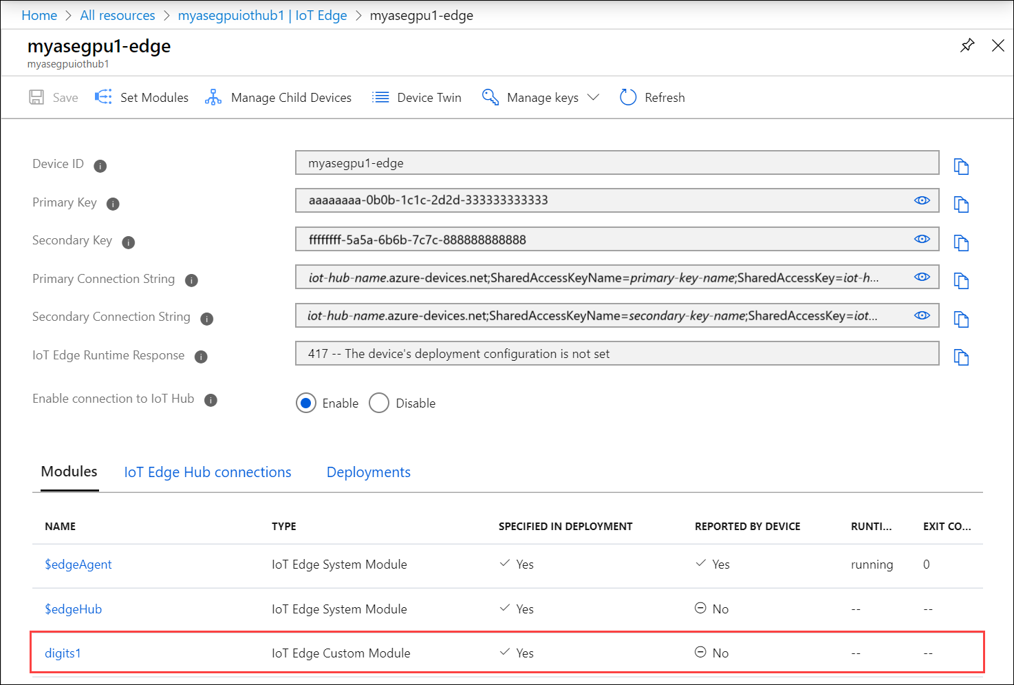 Konfigurieren eines Moduls für die Verwendung einer GPU&nbsp;15