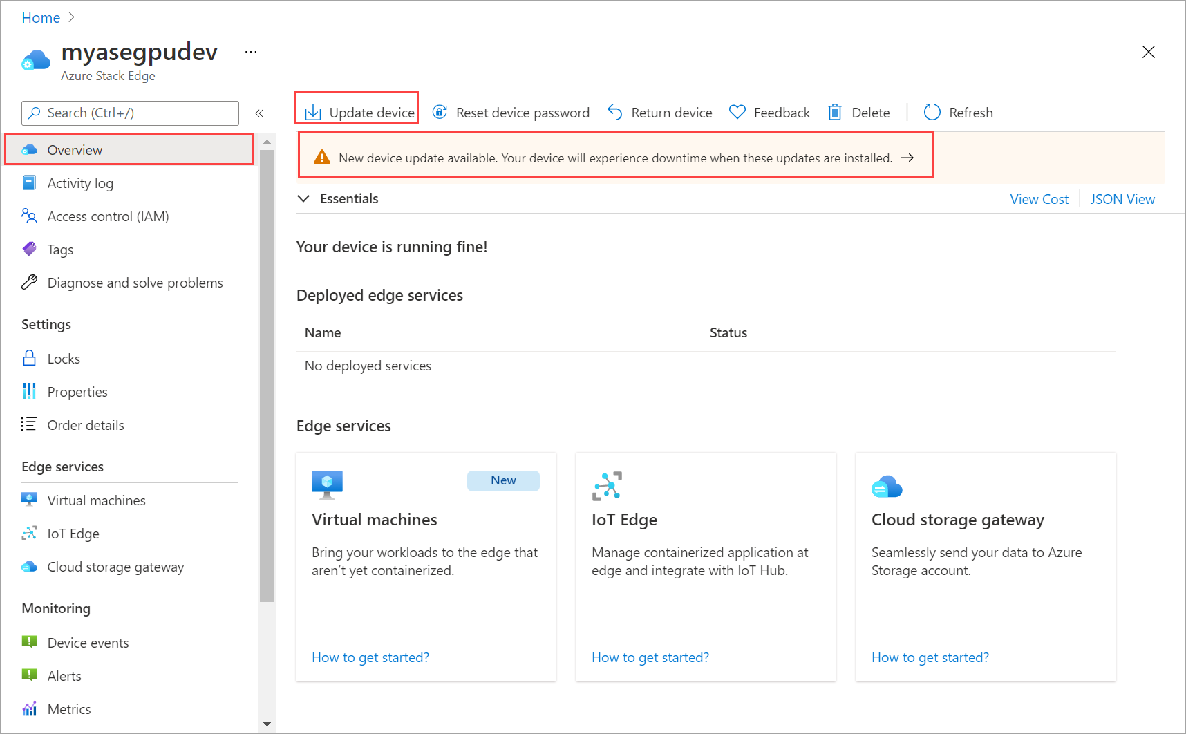 Softwareversion nach dem Update&nbsp;13a
