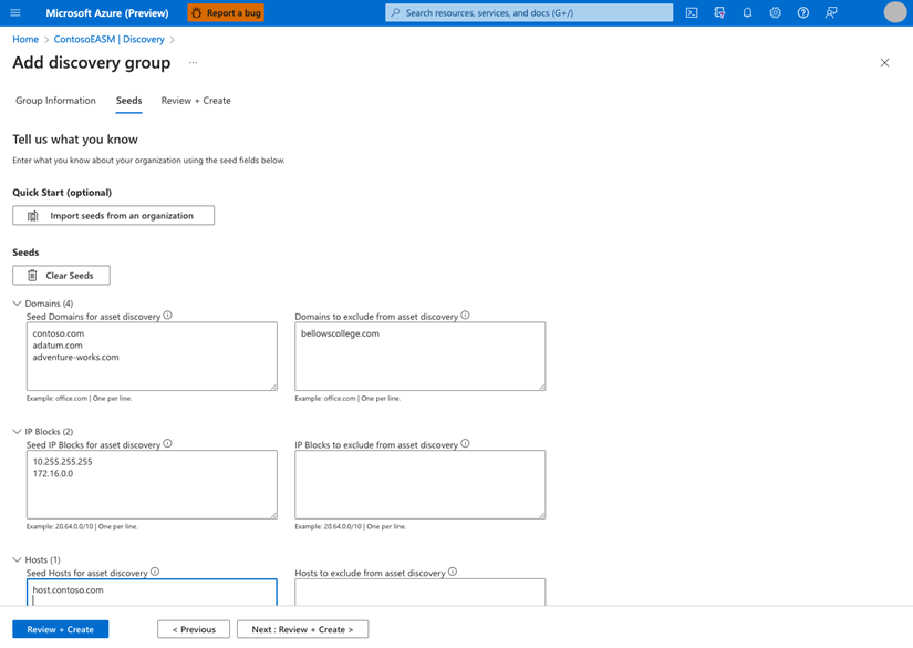 Screenshot des Bereichs „Erkennungsquelle hinzufügen“
