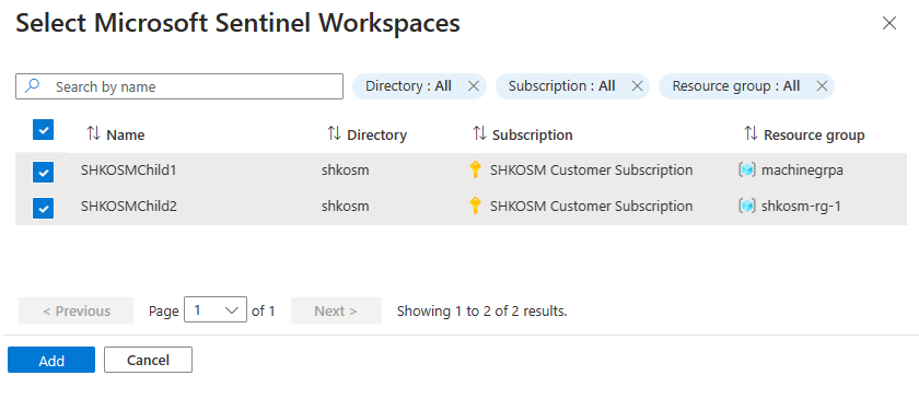 Screenshot: Auswahlmenü 