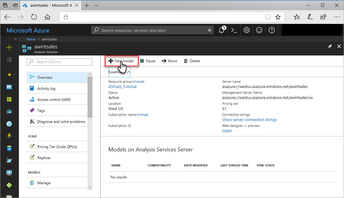 Bildschirm mit der Schaltfläche 