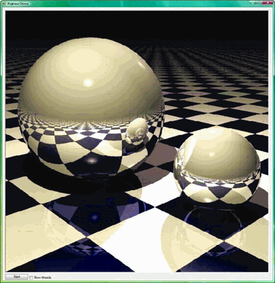 Figure 3 Parallel Ray Tracer