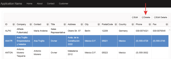 The Customer Grid View