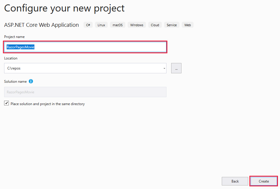 Configure the project