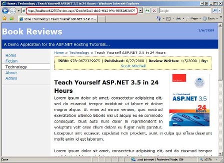 Der Review für Teach Yourself ASP.NET 3.5 in 24 Stunden