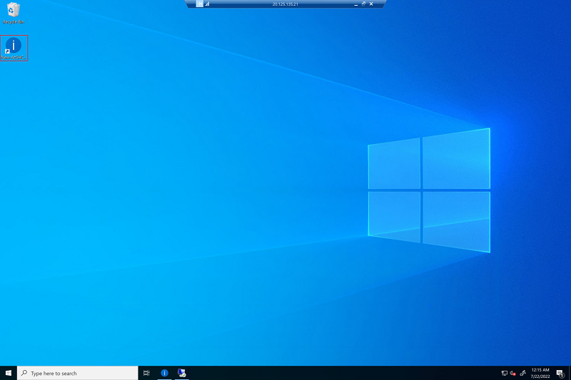 Windows Server-Desktop über RDP