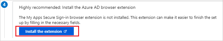 Install My Apps Secure Sign-in browser extension