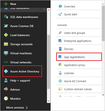 Schaltfläche „Azure Active Directory“