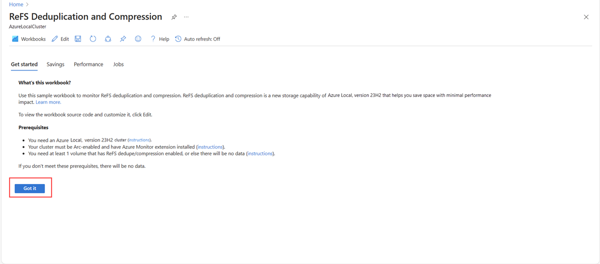 Screenshot der Registerkarte