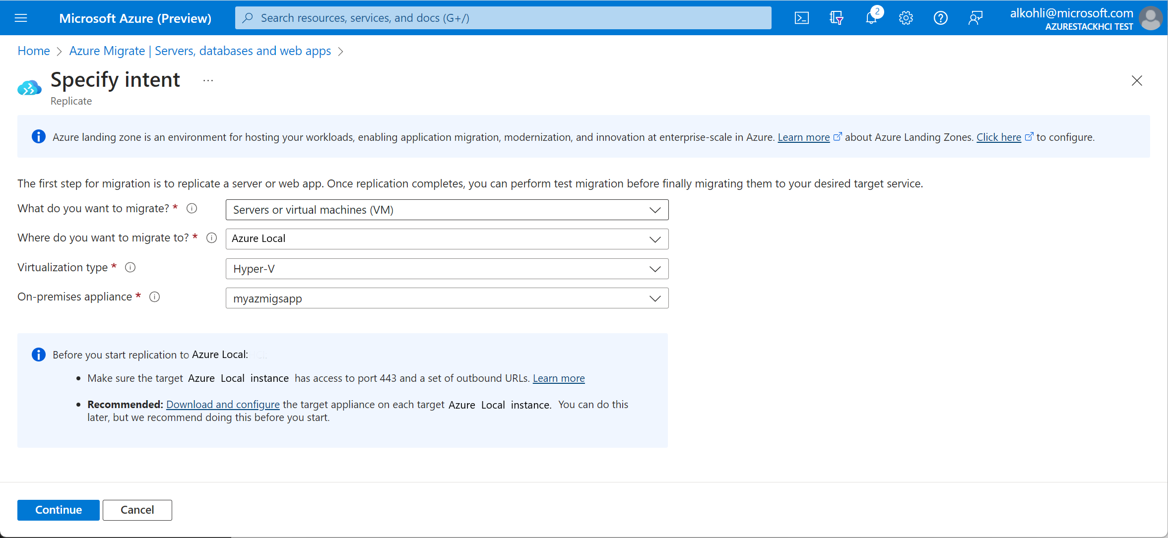 Screenshot der Seite