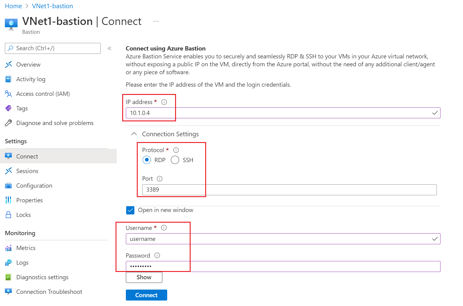 Herstellen Einer Verbindung Mit Einer Windows Vm Mit Azure Bastion Hot Sex Picture