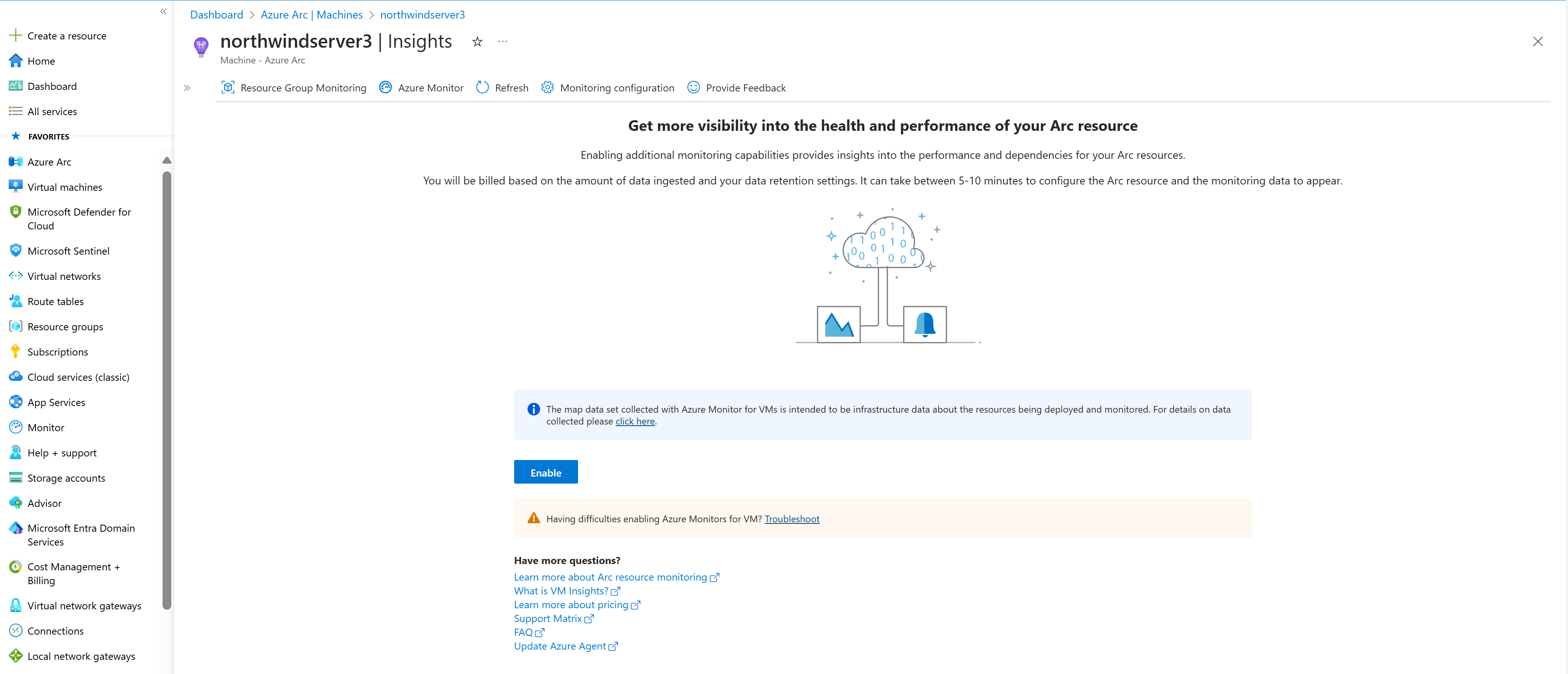 Screenshot: Seite „Erkenntnisse“