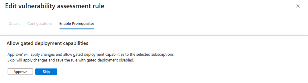 Screenshot der dritten Registerkarte des Bearbeitungsfensters für Sicherheitsregeln.