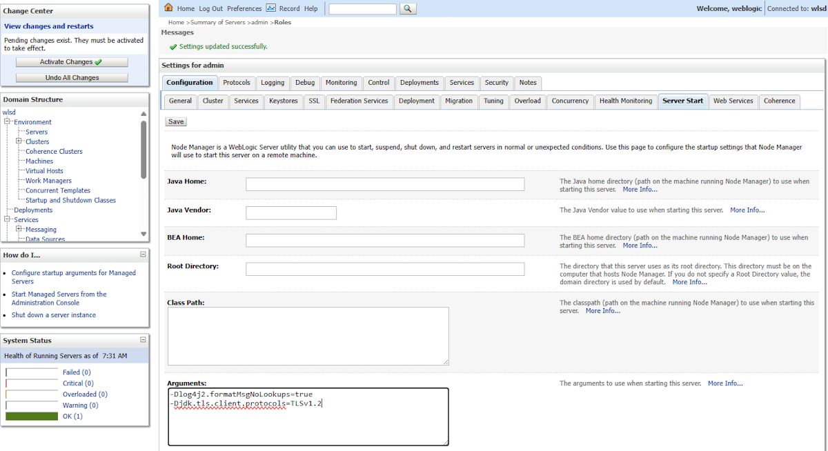 Screenshot der Registerkarte
