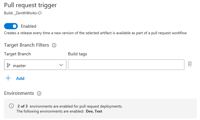 PR-Trigger im Release