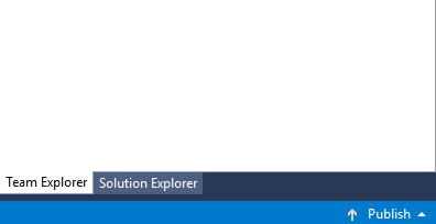 Publishing a solution to a new remote Git repository in Visual Studio Team Explorer