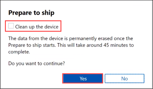 Versandvorbereitung 3
