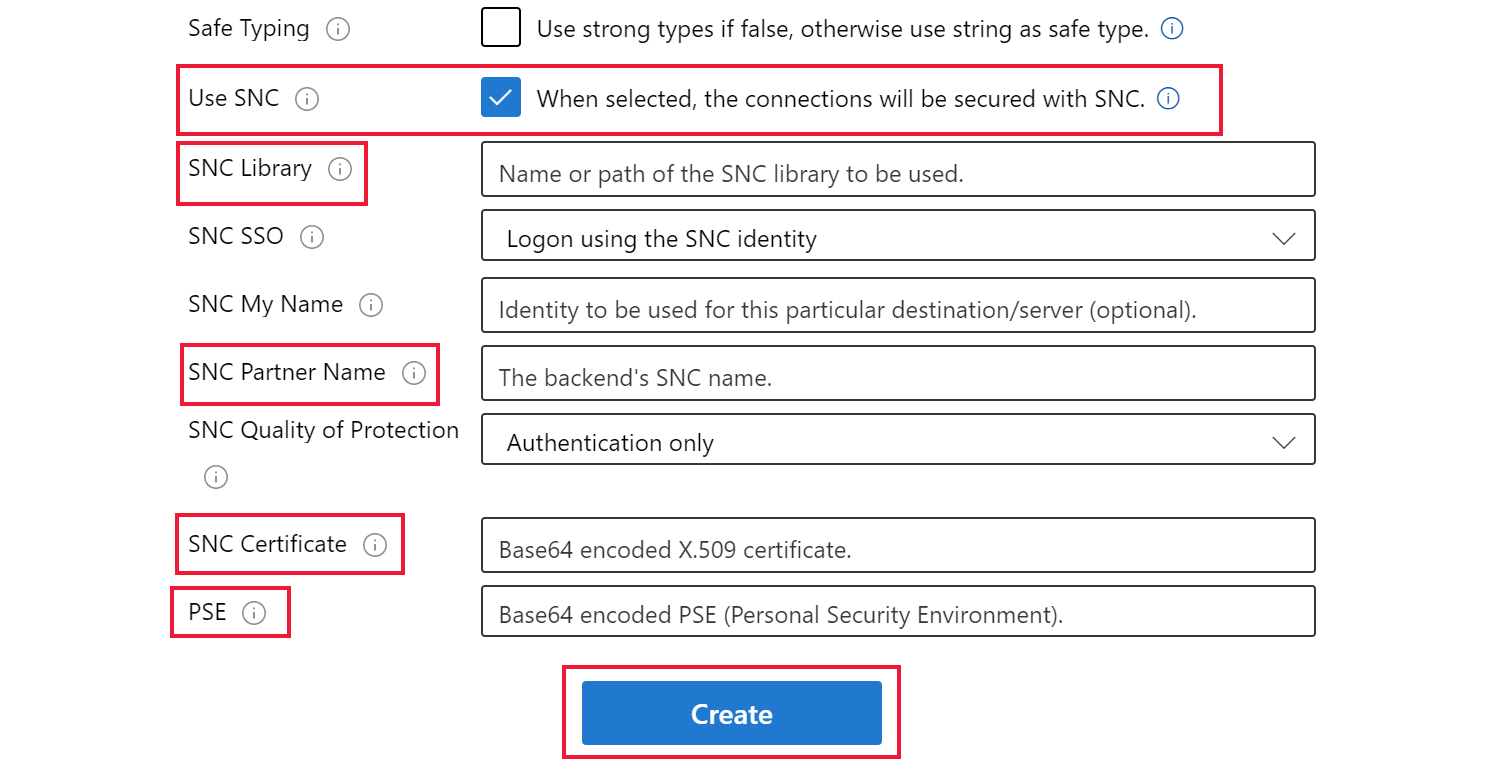 Screenshot: Workflow-Designer und SNC-Konfigurationseinstellungen für eine neue SAP-Verbindung