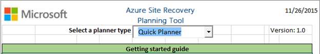 Screenshot der Option zur Auswahl des Planertyps mit ausgewählter Einstellung „Quick Planner“ (Schnellplaner).
