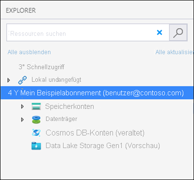 Microsoft Azure Storage Explorer - Connect window