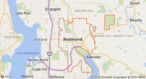 Image showing Redmond polygon Image showing Redmond polygon