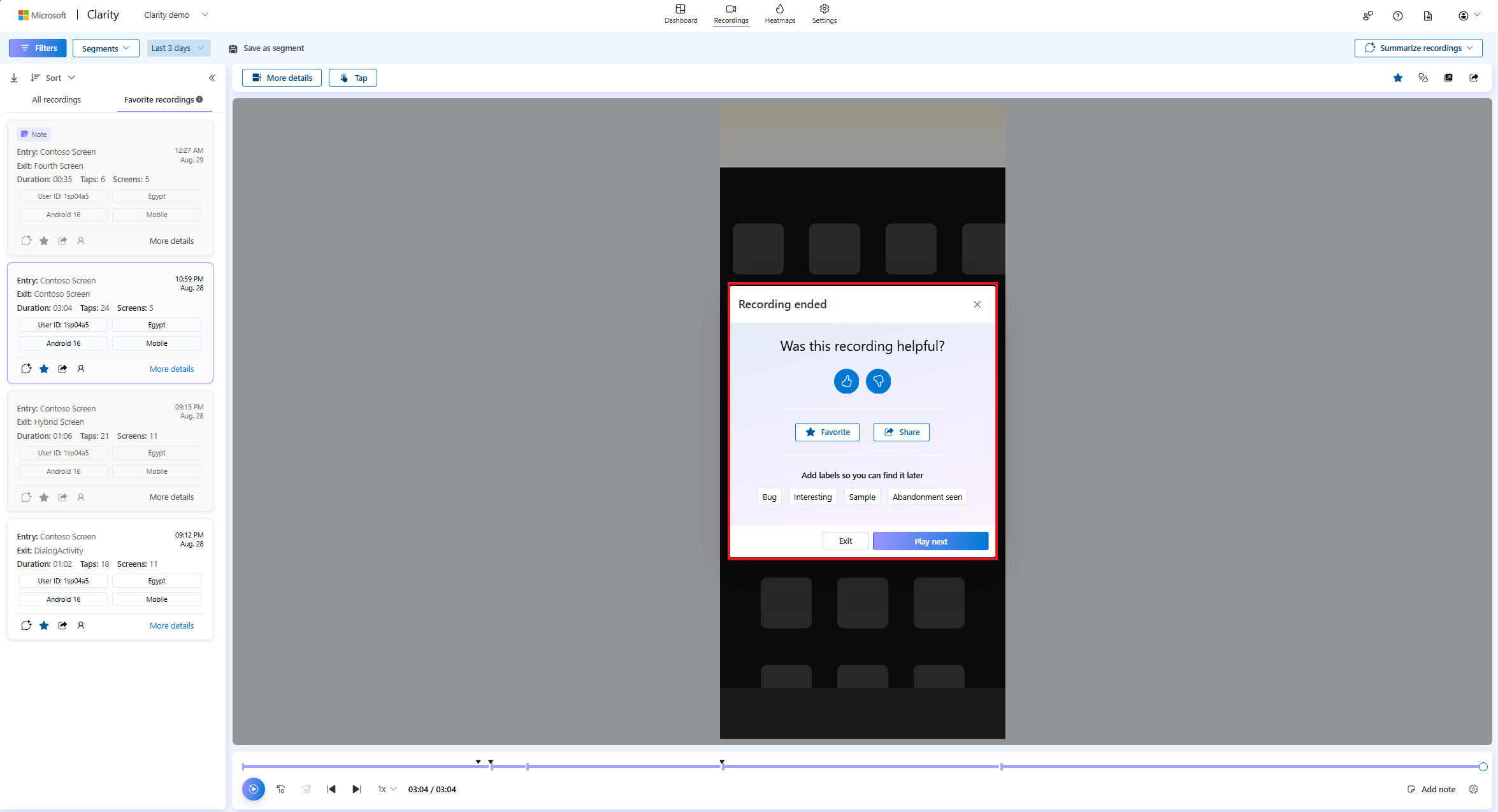 Pop up seen if Autoplay is disabled for mobile apps.