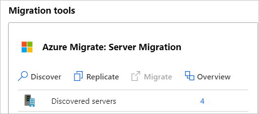 Screenshot der Option „Ermittelte Server“