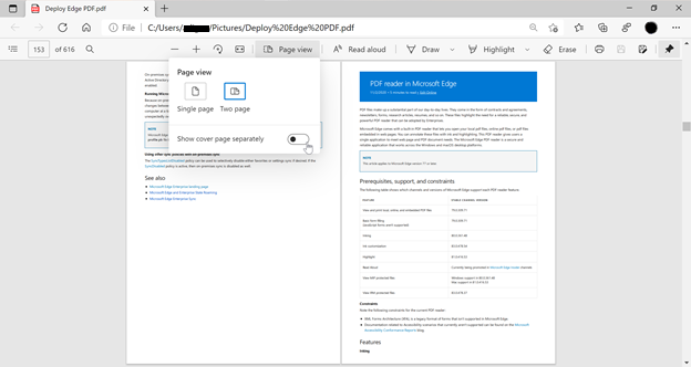 Der PDF-Reader in Microsoft Edge | Microsoft Learn