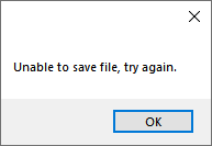 Ein einfaches Meldungsfeld für WPF, das keine Optionen konfiguriert hat.
