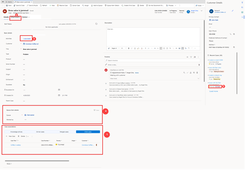 Screenshot des erweiterten vollständigen Anfrageformulars 