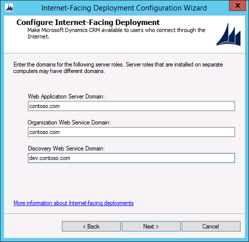 Konfigurieren des Microsoft Dynamics 365 Server für IFD | Microsoft Learn