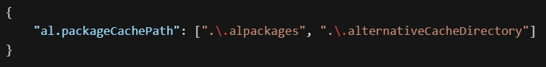 Die Einstellung „al.packageCachePath“ unterstützt jetzt mehrere Einträge