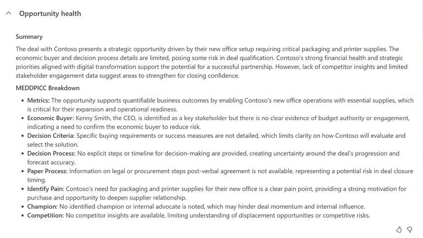 Verkaufschance-Integrität