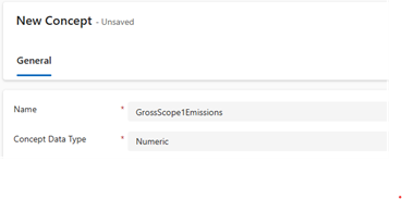 Screenshot eines neuen Konzepts.