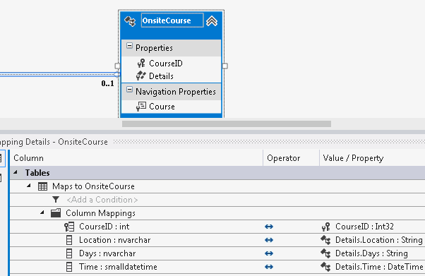 Map Komplexer Typ