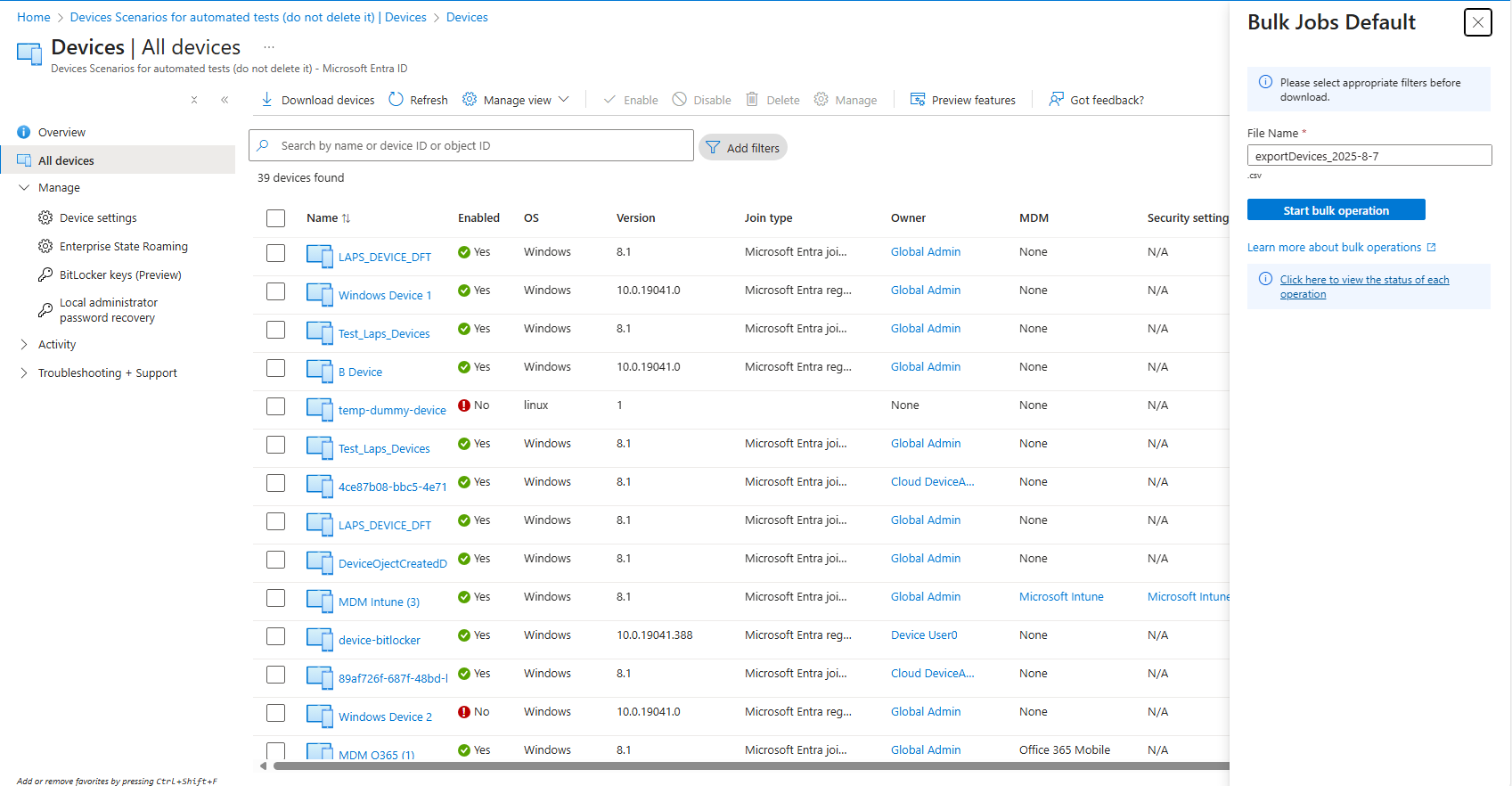 Screenshot der Seite 