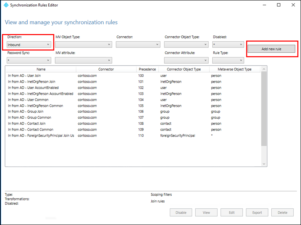 Screenshot, der das Fenster 