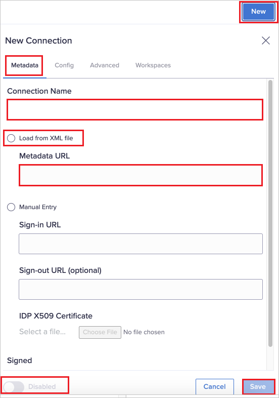 Screenshot: Seite „Sicherheit“.