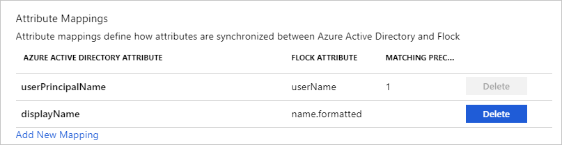 Flock User Attributes