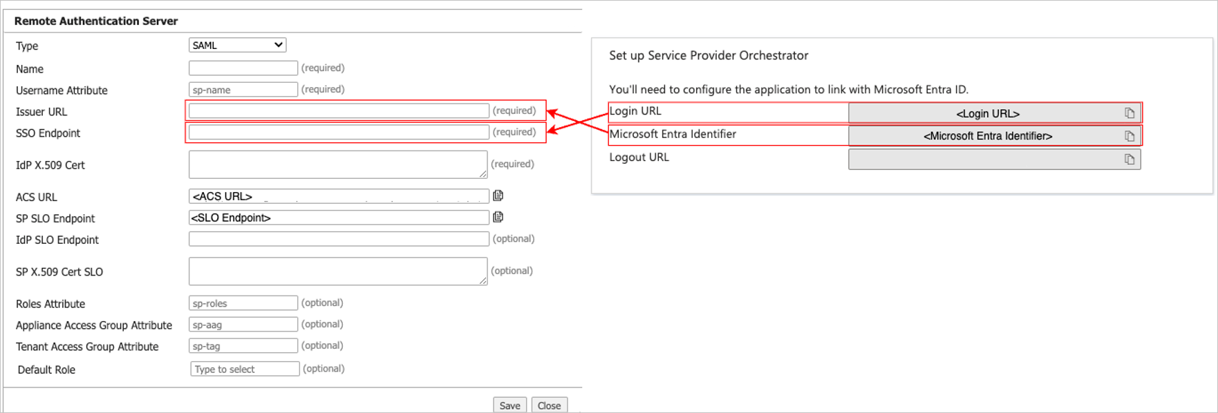 Der Screenshot zeigt die Anmeldeeinstellungen der Unternehmensauthentifizierung.