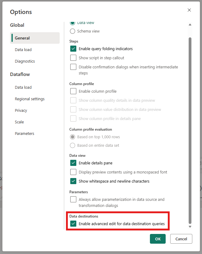 Screenshot des Dialogfelds 