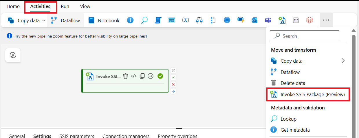 Screenshot der Aktivität 