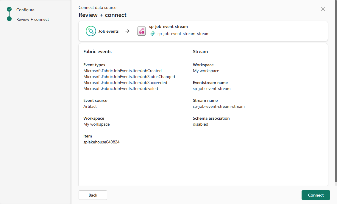 Screenshot: Seite „Überprüfen und erstellen“